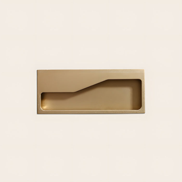 Stylish Rectangular Recessed Hidden Drawer Handles