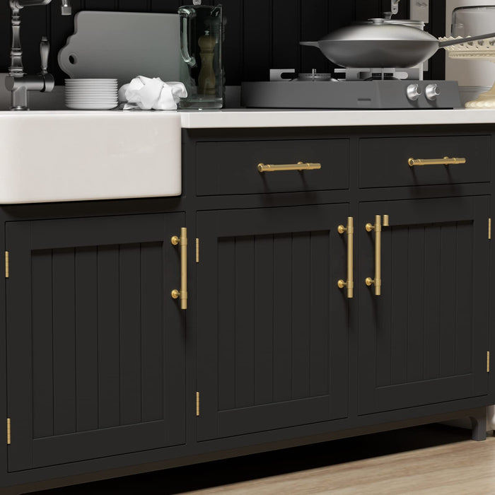 Cabinet Pulls black bar cabinet pulls mid century modern dresser