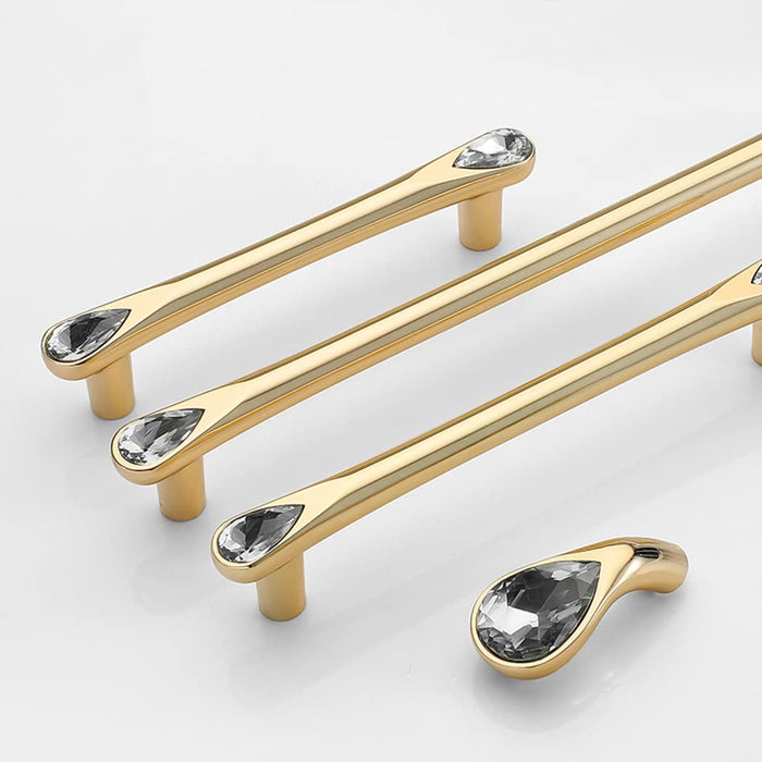 Goldenwarm Crystal Cabinet Handles Pulls Closet Door Pulls Goldenwarm Crystal Cabinet Handles Pulls Closet Door Pulls
