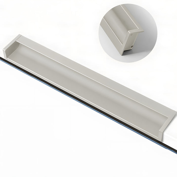 Invisible Aluminum Alloy Hidden Cupboard Drawer Edge Pulls
