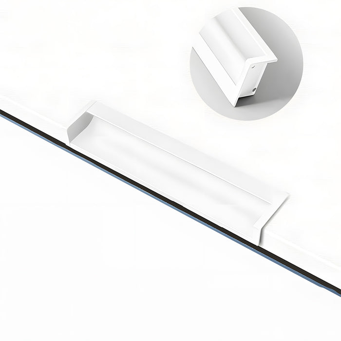 Invisible Aluminum Alloy Hidden Cupboard Drawer Edge Pulls