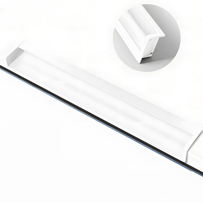 Invisible Aluminum Alloy Hidden Cupboard Drawer Edge Pulls