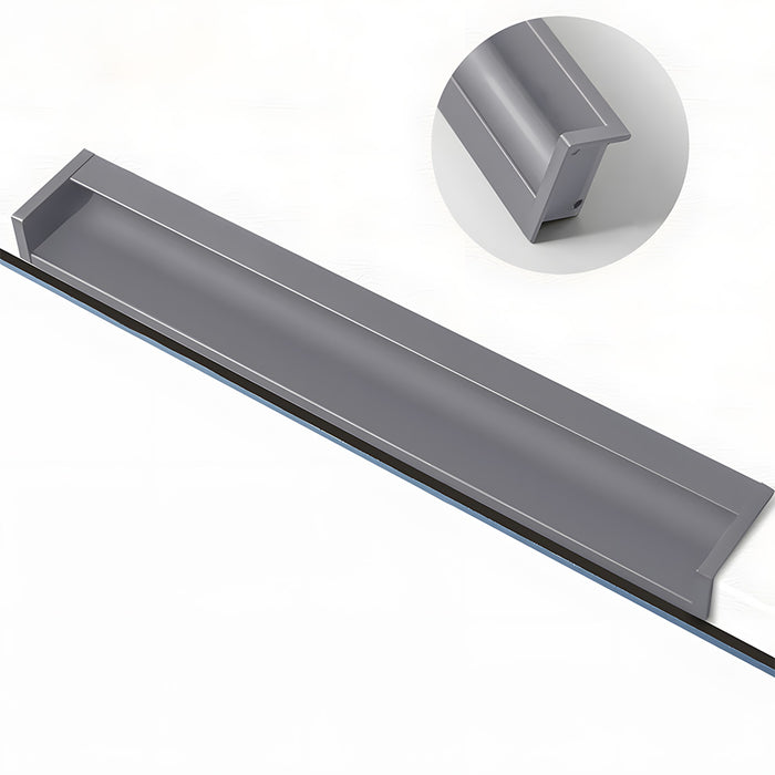 Invisible Aluminum Alloy Hidden Cupboard Drawer Edge Pulls
