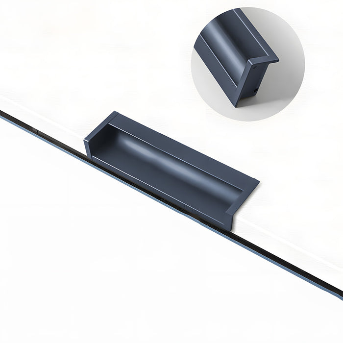 Invisible Aluminum Alloy Hidden Cupboard Drawer Edge Pulls