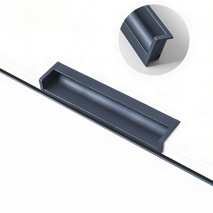 Invisible Aluminum Alloy Hidden Cupboard Drawer Edge Pulls