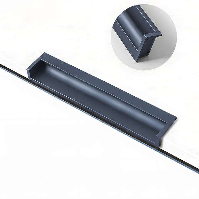 Invisible Aluminum Alloy Hidden Cupboard Drawer Edge Pulls