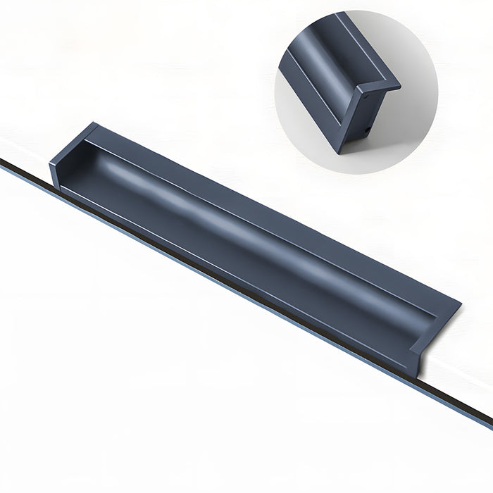 Invisible Aluminum Alloy Hidden Cupboard Drawer Edge Pulls