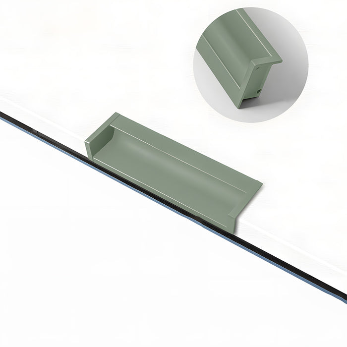 Invisible Aluminum Alloy Hidden Cupboard Drawer Edge Pulls
