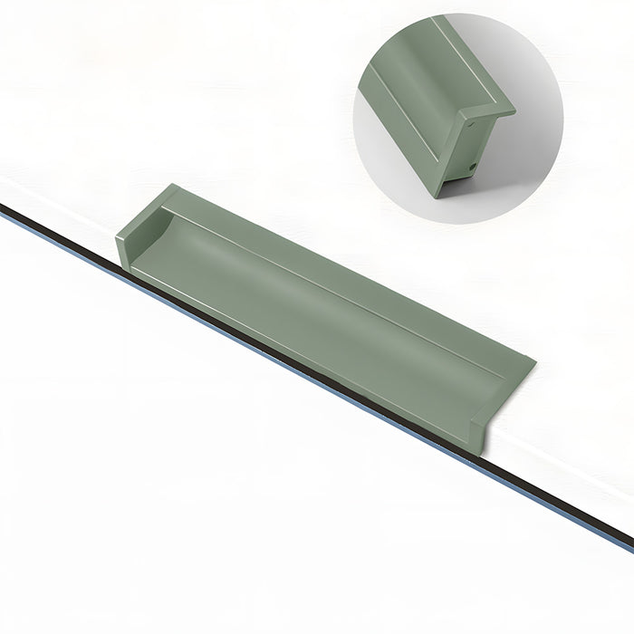 Invisible Aluminum Alloy Hidden Cupboard Drawer Edge Pulls