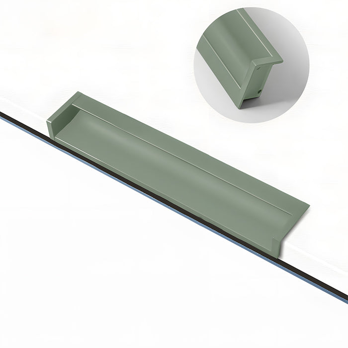 Invisible Aluminum Alloy Hidden Cupboard Drawer Edge Pulls