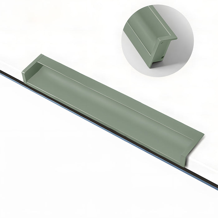 Invisible Aluminum Alloy Hidden Cupboard Drawer Edge Pulls