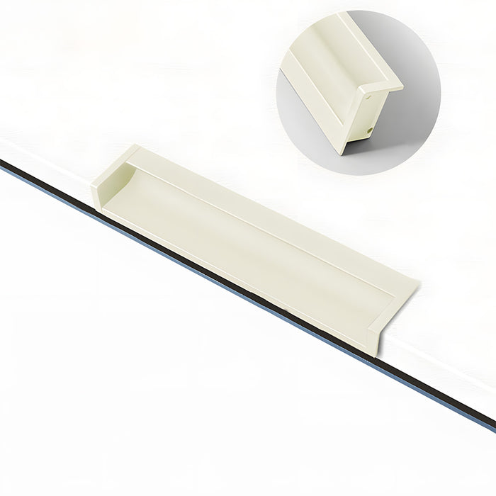 Invisible Aluminum Alloy Hidden Cupboard Drawer Edge Pulls