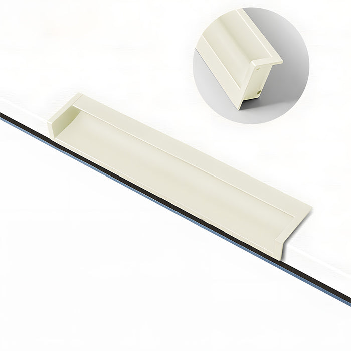 Invisible Aluminum Alloy Hidden Cupboard Drawer Edge Pulls