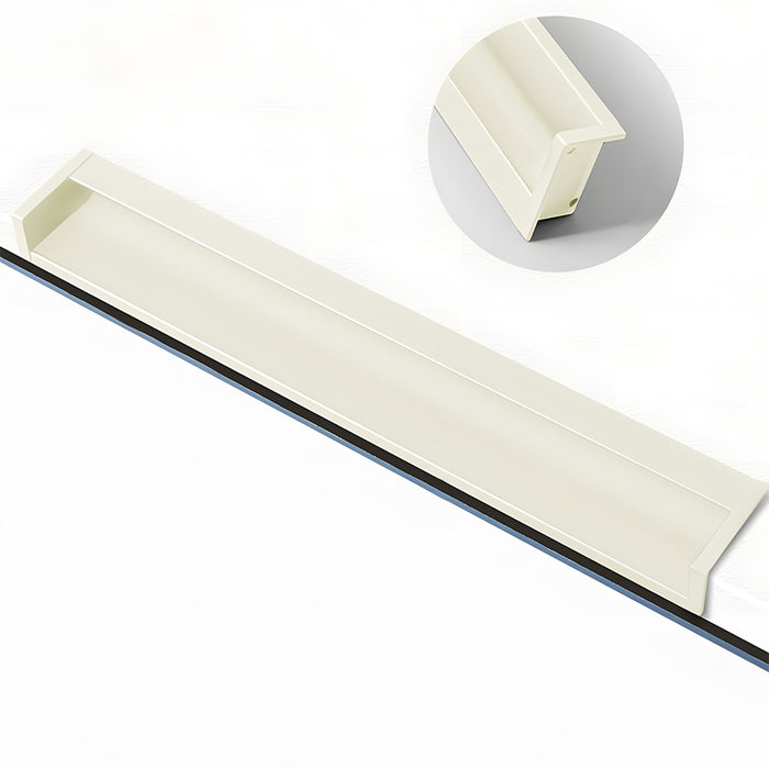 Invisible Aluminum Alloy Hidden Cupboard Drawer Edge Pulls