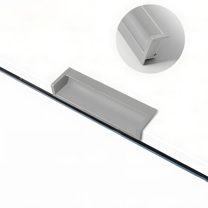 Invisible Aluminum Alloy Hidden Cupboard Drawer Edge Pulls