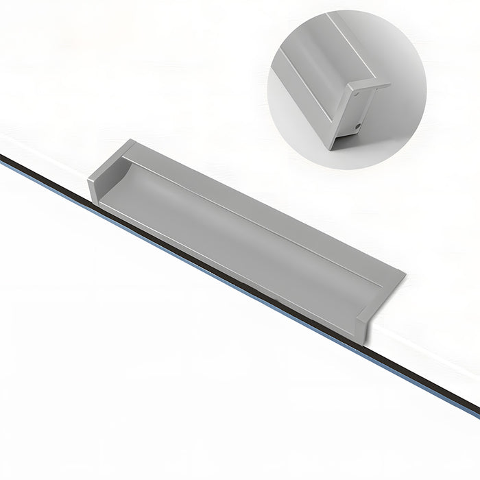 Invisible Aluminum Alloy Hidden Cupboard Drawer Edge Pulls