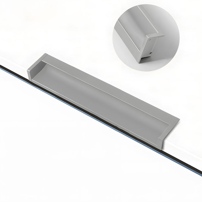 Invisible Aluminum Alloy Hidden Cupboard Drawer Edge Pulls