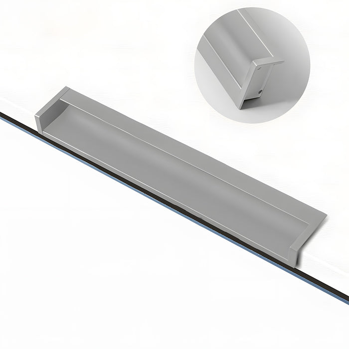 Invisible Aluminum Alloy Hidden Cupboard Drawer Edge Pulls