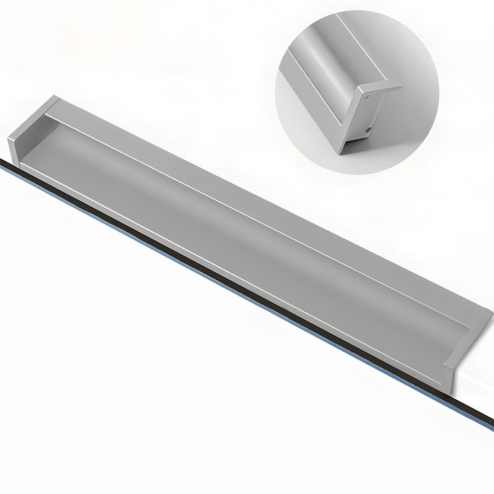 Invisible Aluminum Alloy Hidden Cupboard Drawer Edge Pulls