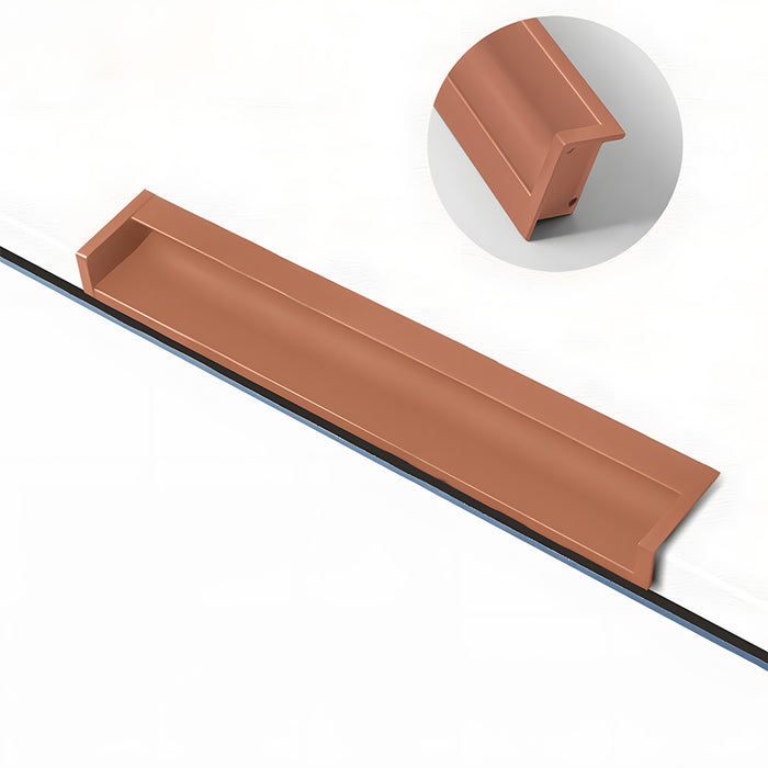 Invisible Aluminum Alloy Hidden Cupboard Drawer Edge Pulls