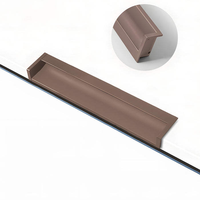 Invisible Aluminum Alloy Hidden Cupboard Drawer Edge Pulls