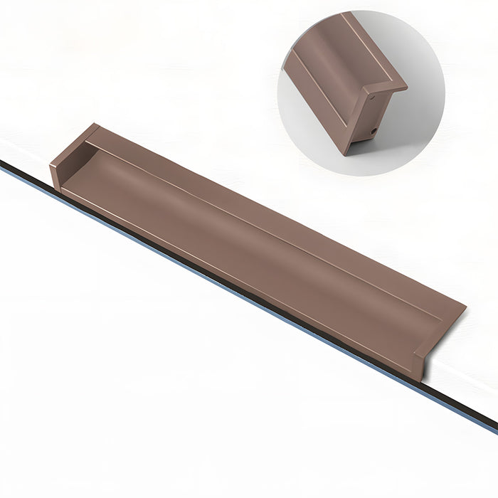 Invisible Aluminum Alloy Hidden Cupboard Drawer Edge Pulls