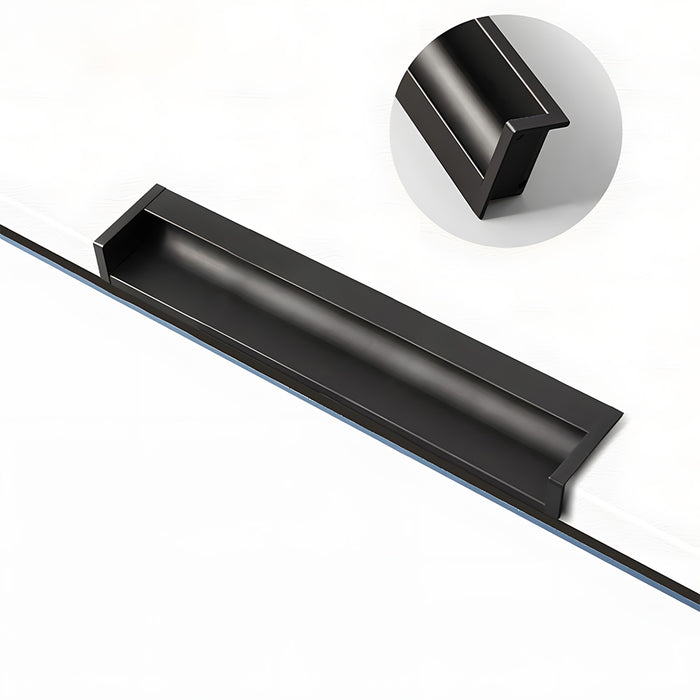 Invisible Aluminum Alloy Hidden Cupboard Drawer Edge Pulls