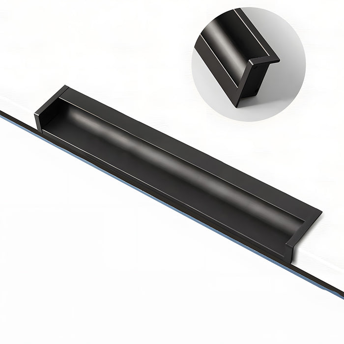 Invisible Aluminum Alloy Hidden Cupboard Drawer Edge Pulls