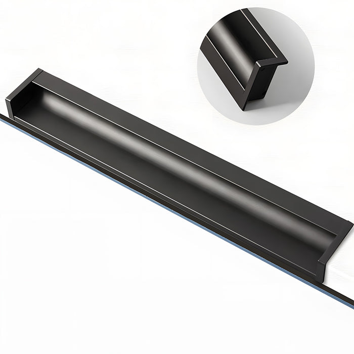 Invisible Aluminum Alloy Hidden Cupboard Drawer Edge Pulls