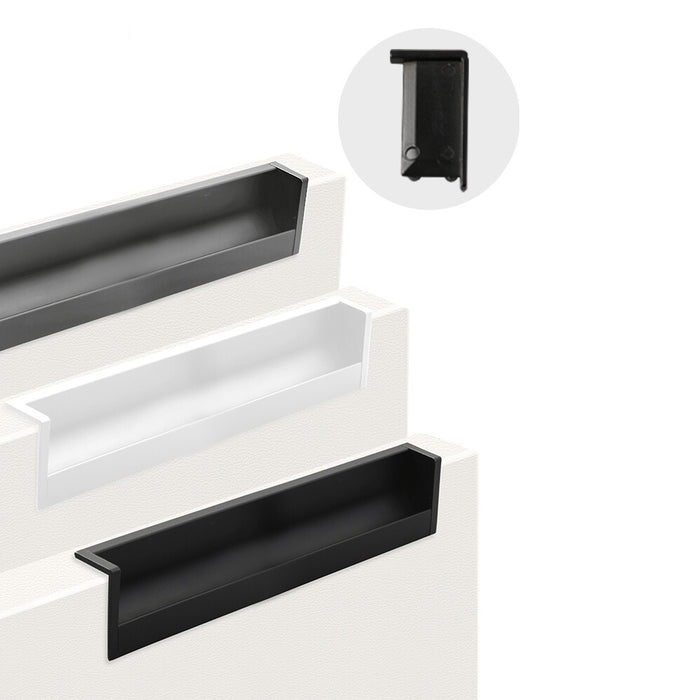 Invisible Aluminum Alloy Hidden Cupboard Drawer Edge Pulls