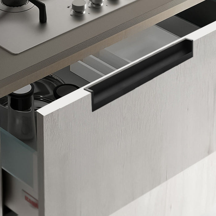 Invisible Aluminum Alloy Hidden Cupboard Drawer Edge Pulls