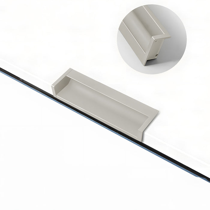 Invisible Aluminum Alloy Hidden Cupboard Drawer Edge Pulls