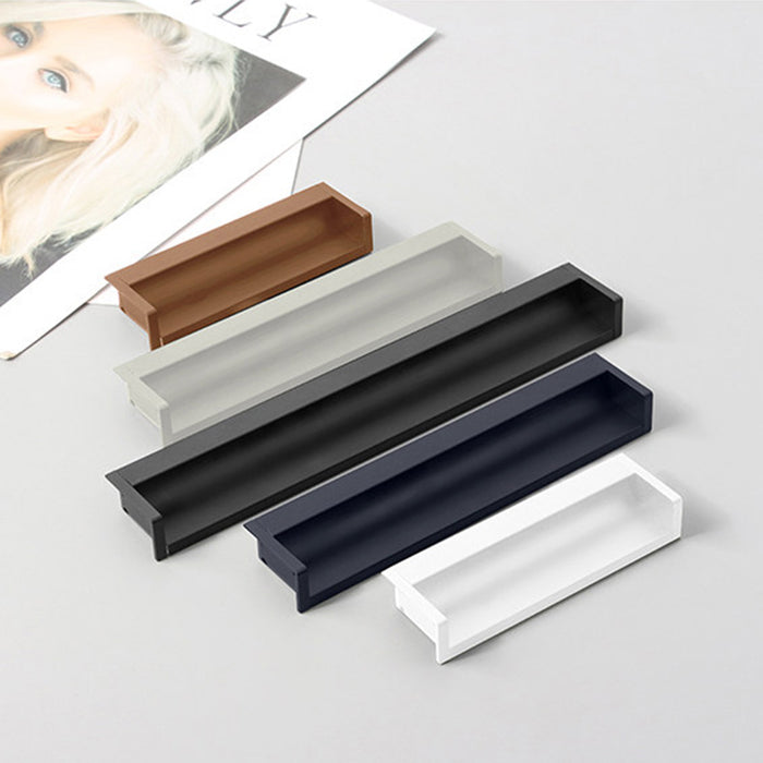 Invisible Aluminum Alloy Hidden Cupboard Drawer Edge Pulls