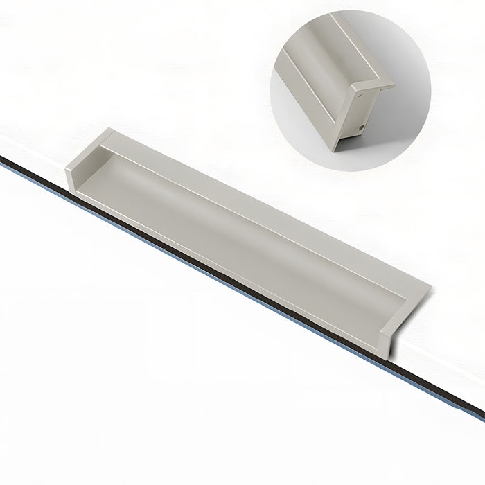 Invisible Aluminum Alloy Hidden Cupboard Drawer Edge Pulls