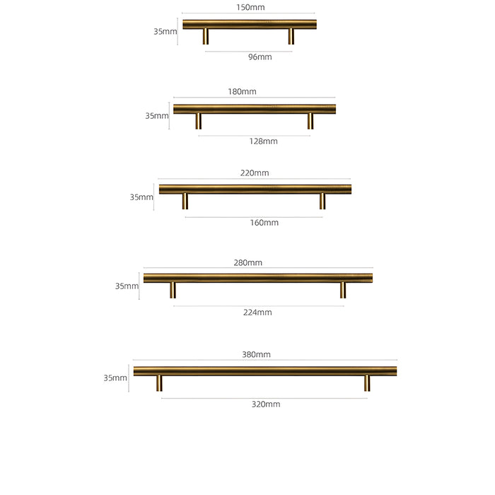 Luxury Brass Drawer Pulls Cabinet Handles