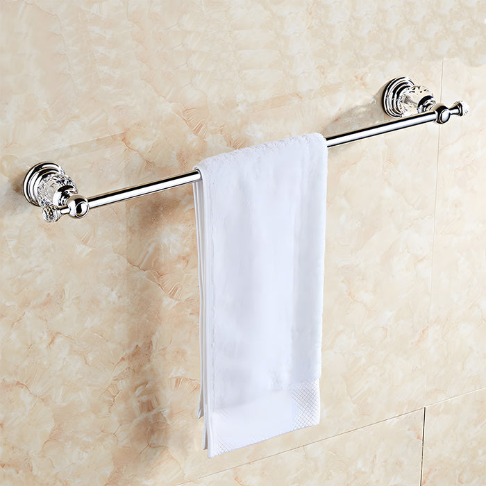 Luxury Polished Bathroom Wall Mounted Towel Rack