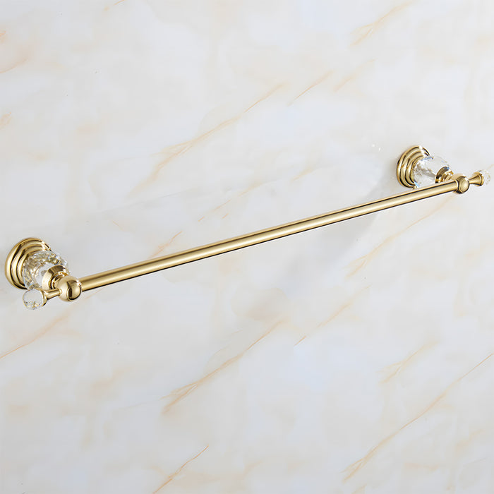 Luxury Polished Bathroom Wall Mounted Towel Rack