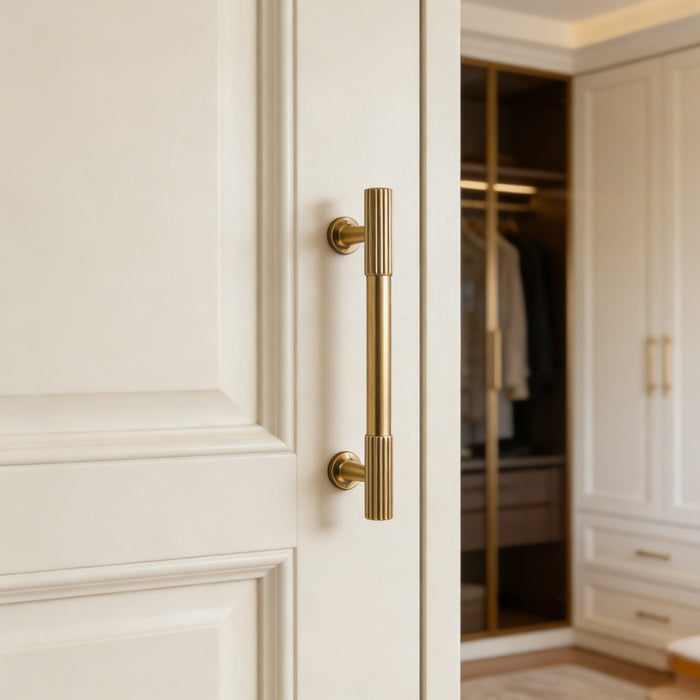 Luxury Stripe Dresser Pull Cupboard Pull High-end Kitchen Cabinet Door Handle