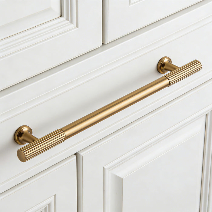 Luxury Stripe Dresser Pull Cupboard Pull High-end Kitchen Cabinet Door Handle