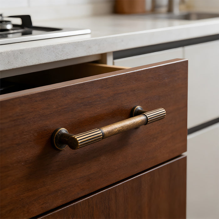 Luxury Stripe Dresser Pull Cupboard Pull High-end Kitchen Cabinet Door Handle