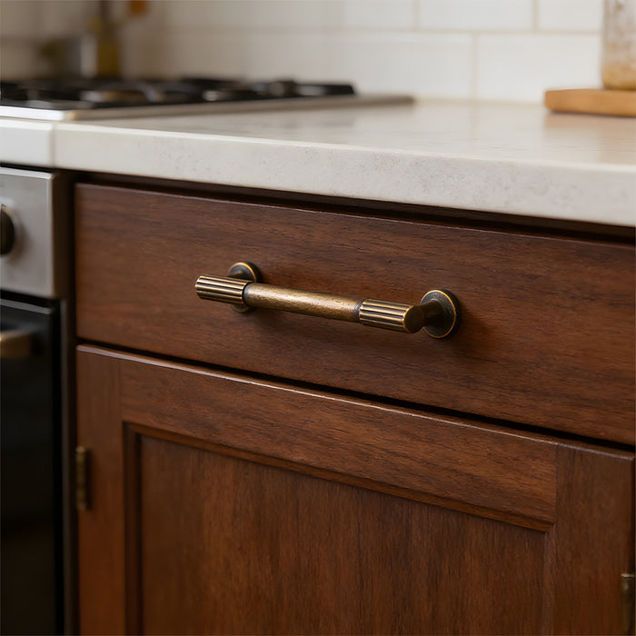 Luxury Stripe Dresser Pull Cupboard Pull High-end Kitchen Cabinet Door Handle