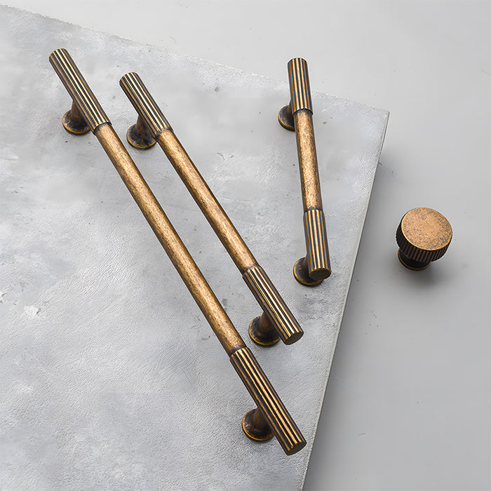 Luxury Stripe Dresser Pull Cupboard Pull High-end Kitchen Cabinet Door Handle