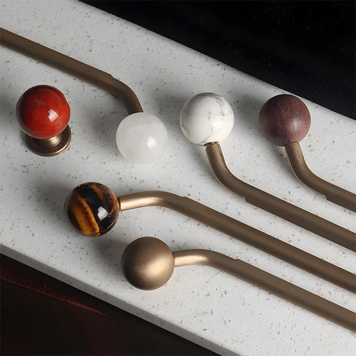 Modern Antique Bronze Aluminum alloy Cabinet Pulls and Handles