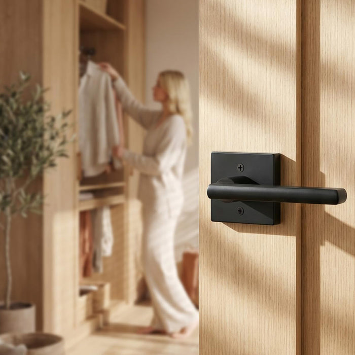 Modern Single-Sided Zinc Alloy Heavy Duty Dummy Door Lever