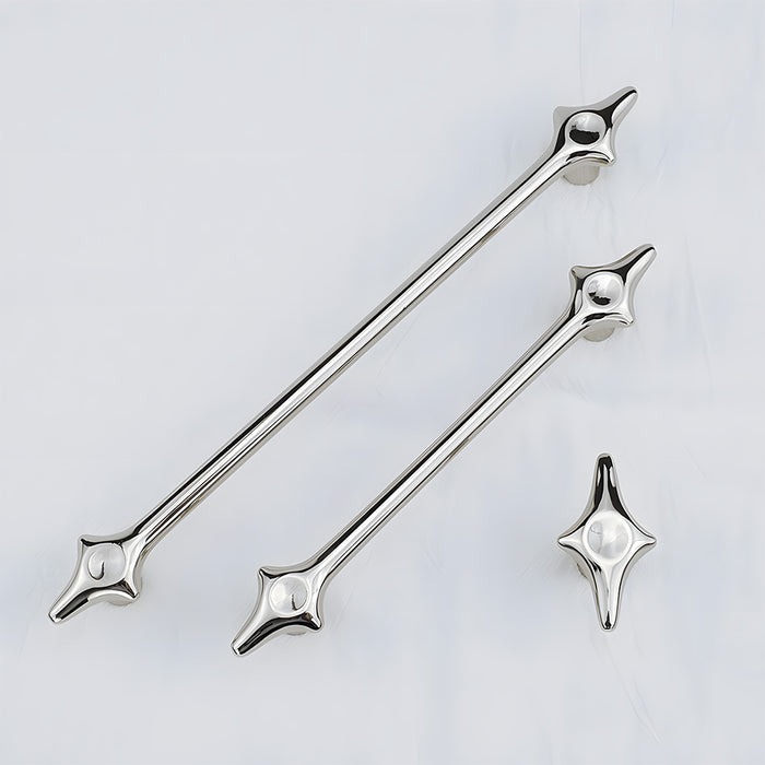 Mid-Century Starburst Cabinet Pulls & Knobs
