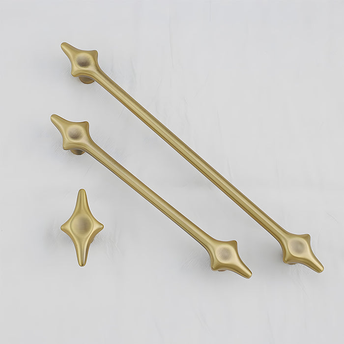 Mid-Century Starburst Cabinet Pulls & Knobs