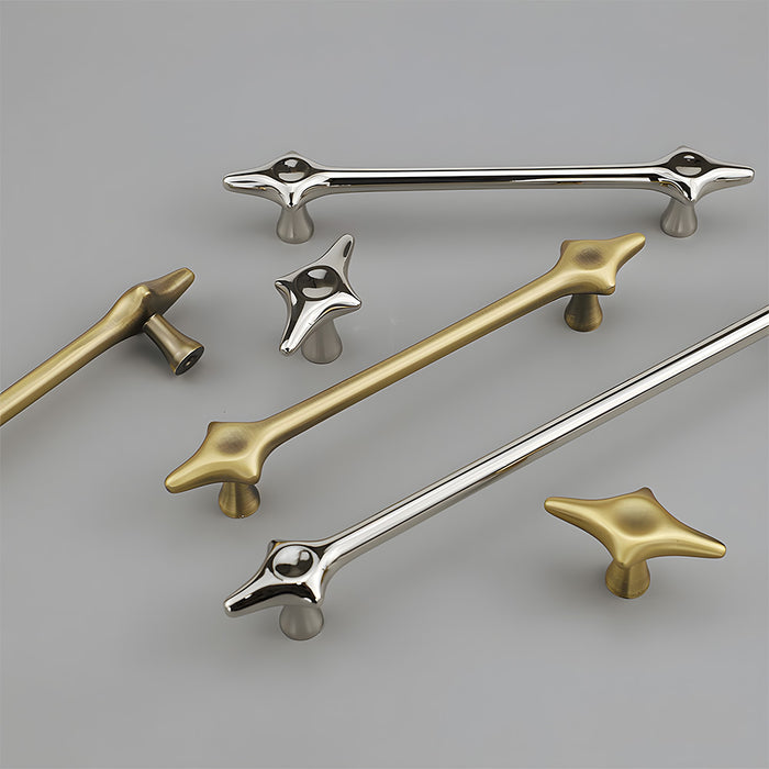 Mid-Century Starburst Cabinet Pulls & Knobs
