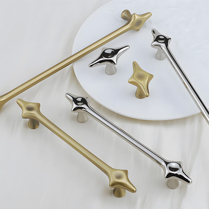 Mid-Century Starburst Cabinet Pulls & Knobs