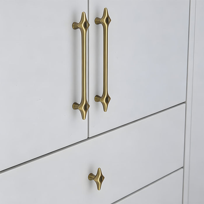 Mid-Century Starburst Cabinet Pulls & Knobs