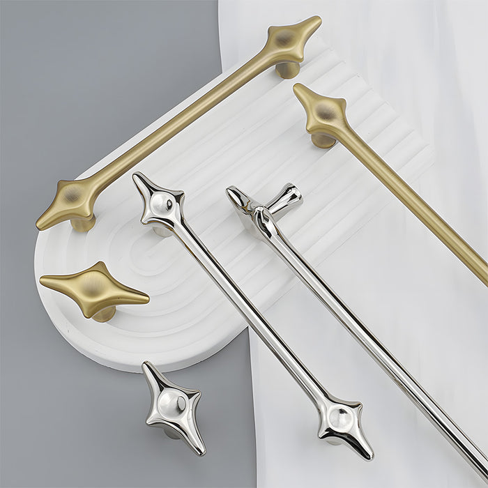 Mid-Century Starburst Cabinet Pulls & Knobs
